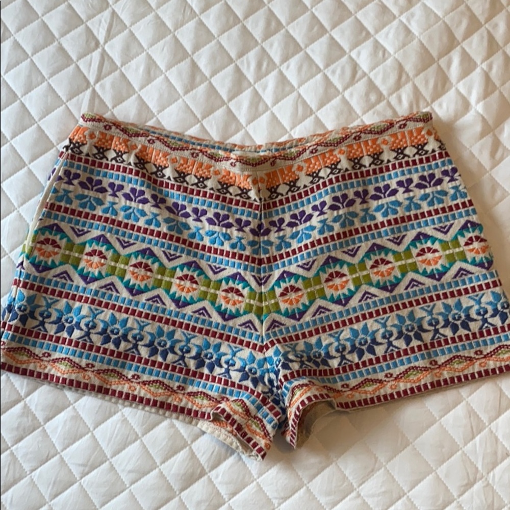 Freeway embroidered shorts